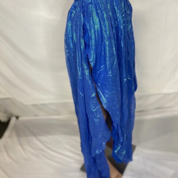 NEW SUNDRESS Women's Zuri One-Shoulder Dress – Calvi Ocean Blue – Size M/L – NWT - Picture 5 of 16